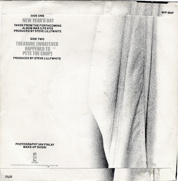 U2 : New Year's Day (7", Single)