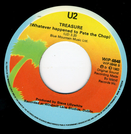 U2 : New Year's Day (7", Single)