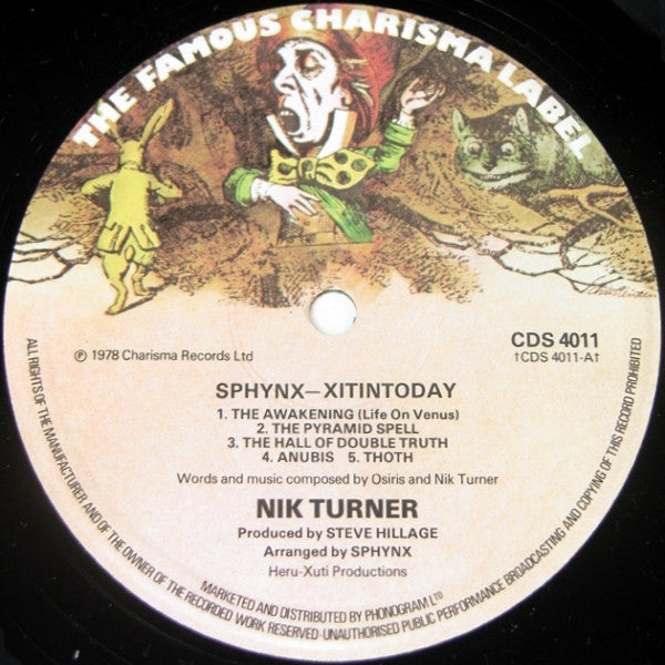 Nik Turner's Sphynx : Xitintoday (LP, Album)