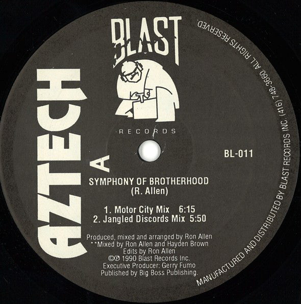Aztech : Symphony Of Brotherhood (12")