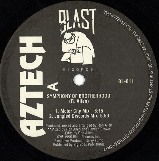 Aztech : Symphony Of Brotherhood (12")