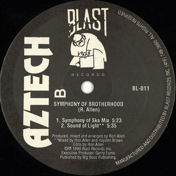Aztech : Symphony Of Brotherhood (12")