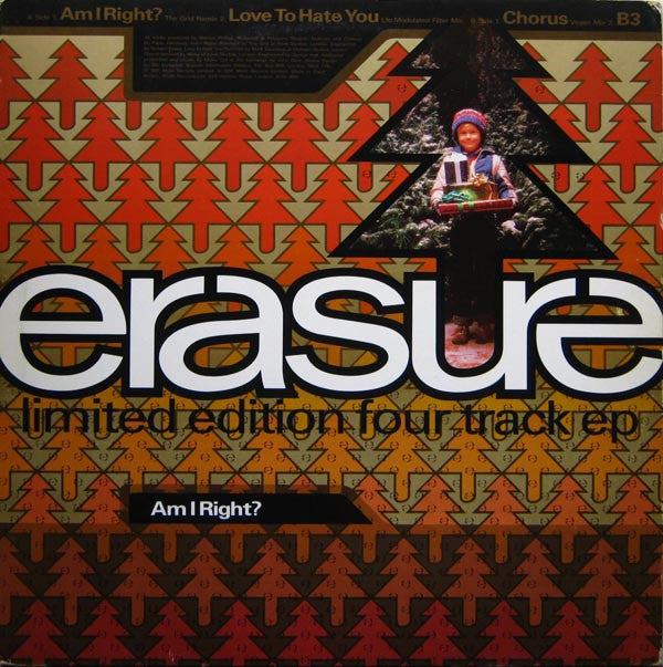 Erasure : Am I Right? (12", EP, Single, Ltd)