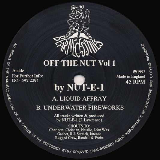 Nut-E-1 : Off The Nut Vol 1 (12")