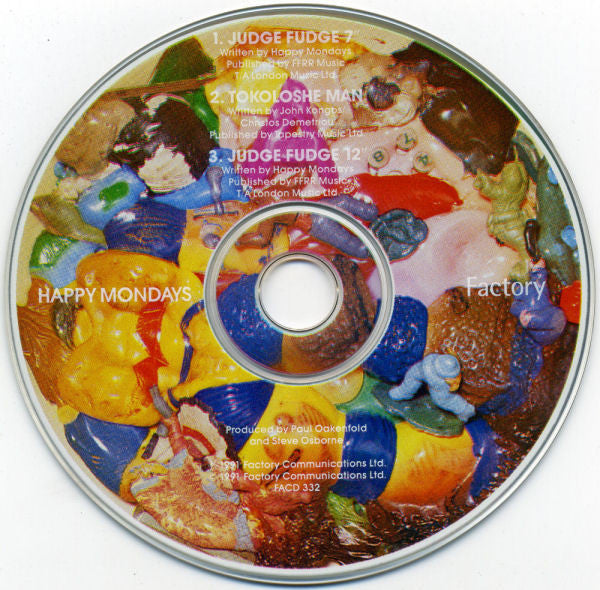 Happy Mondays : Judge Fudge (CD, Single, Pic)
