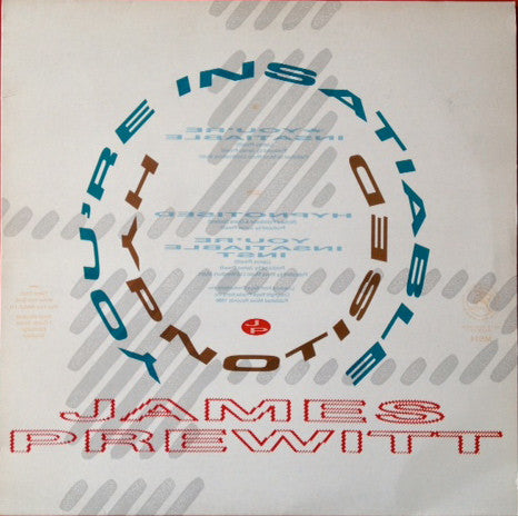 James Prewitt : You're Insatiable (12")