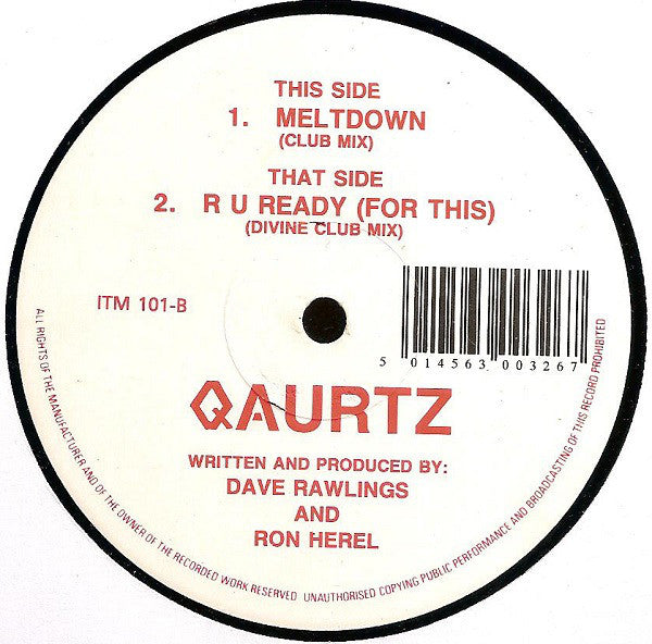 Qaurtz* : Meltdown (12", Pri)