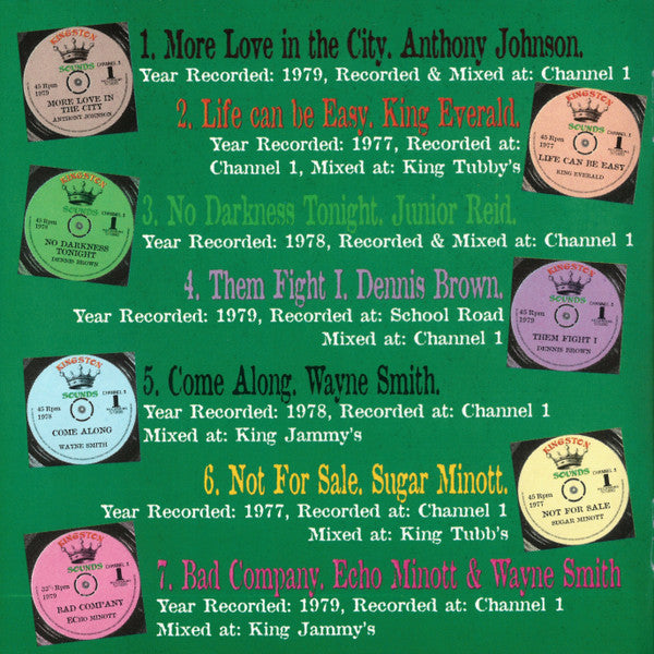 Various : King Jammy's At Channel 1 1977-1979 (CD, Comp)