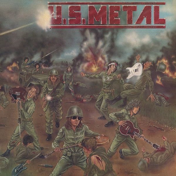 Various : U.S. Metal (Unsung Guitar Heroes) (LP, Album)
