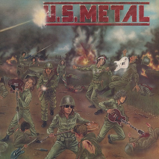 Various : U.S. Metal (Unsung Guitar Heroes) (LP, Album)