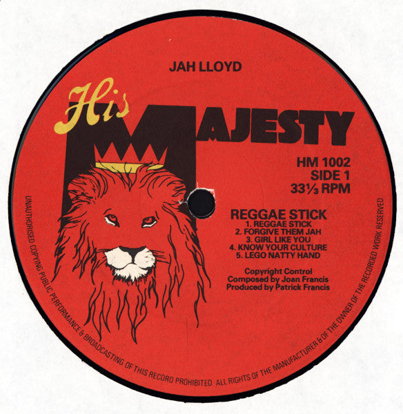 Jah Lloyd : Reggae Stick (LP, Album)