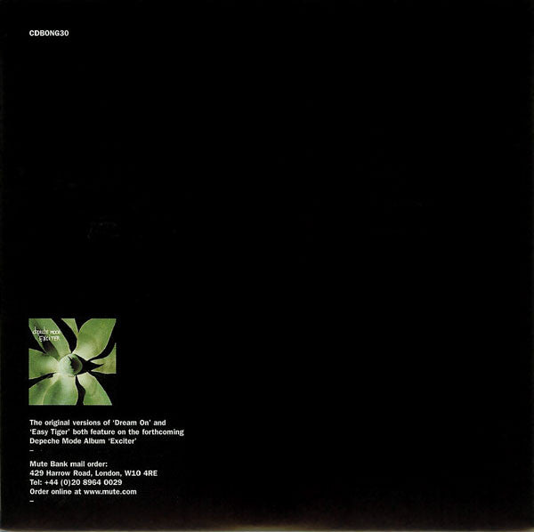 Depeche Mode : Dream On (CD, Single)