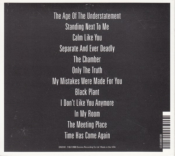 The Last Shadow Puppets : The Age Of The Understatement (CD, Album, Dig)