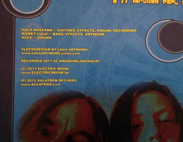 Electric Moon : Inferno (2xLP, Album, Ltd, Blu)