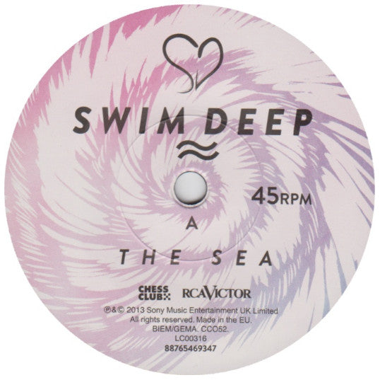 Swim Deep : The Sea (7", Single)