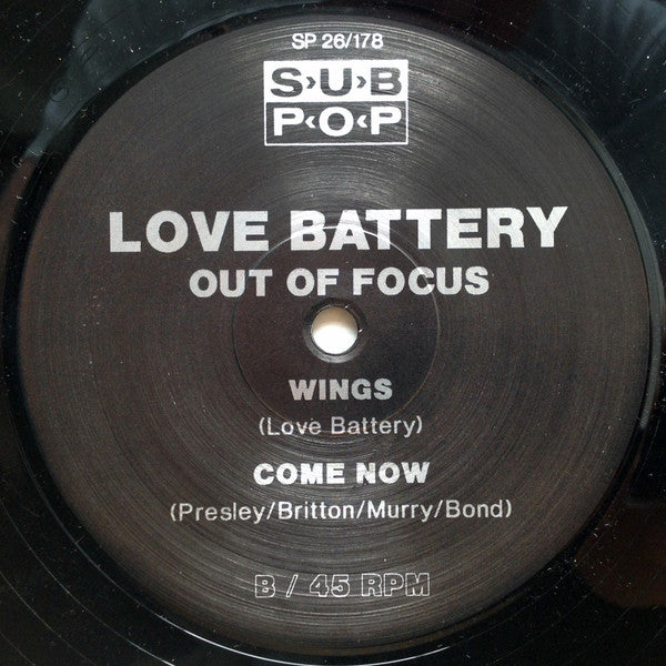 Love Battery : Out Of Focus (12", Single)