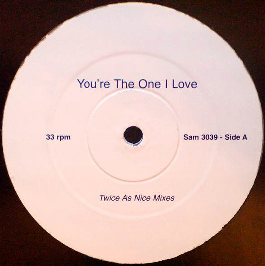 Shola Ama : You're The One I Love (Twice As Nice Mixes) (12")