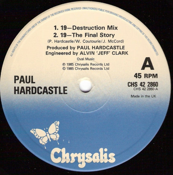 Paul Hardcastle : 19 (The Mixes) (12")