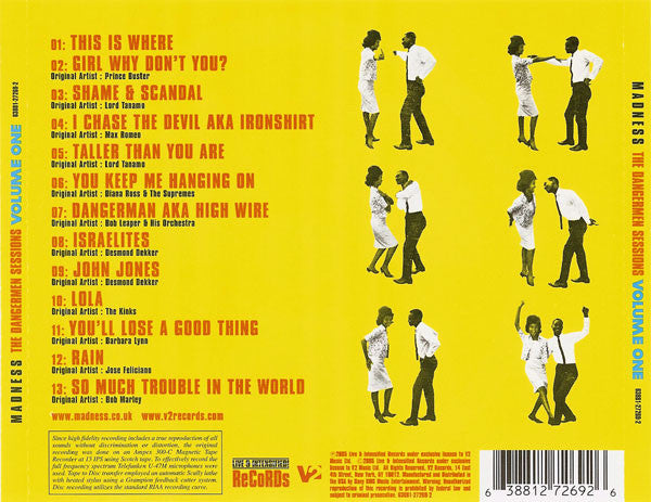 Madness : The Dangermen Sessions Volume One (CD, Album)
