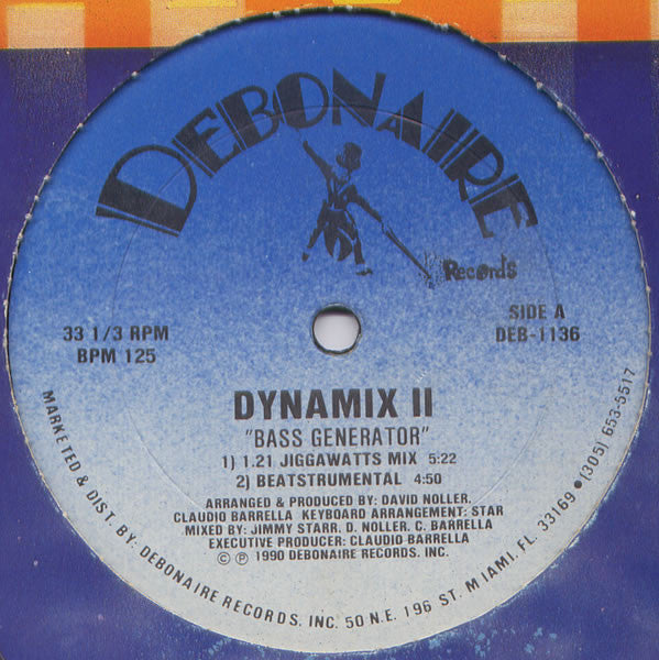 Dynamix II : Bass Generator / Ignition (12")