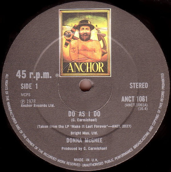 Donna McGhee : Do As I Do (12", Ltd)