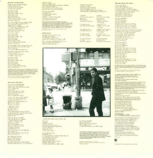 Paul Simon : The Rhythm Of The Saints (CD, Album, RE, RM, Pap)