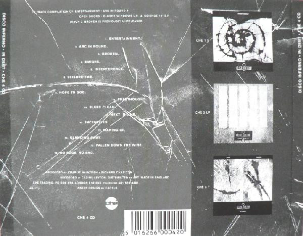 Disco Inferno : In Debt (CD, Comp)