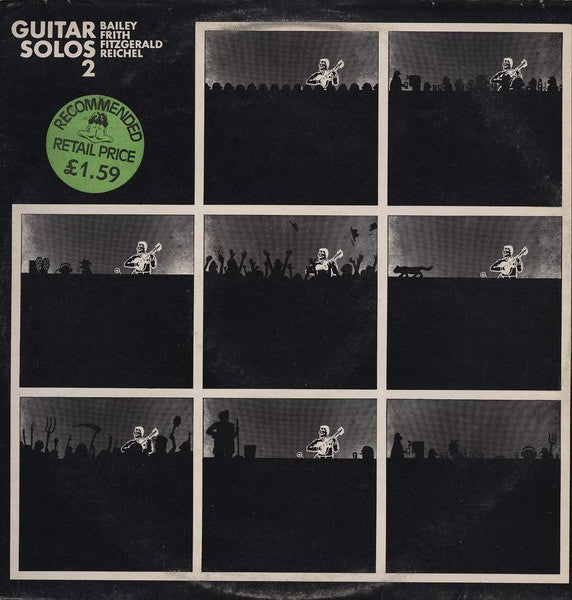 Derek Bailey, Fred Frith, G.F. Fitzgerald, Hans Reichel : Guitar Solos 2 (LP, Album)