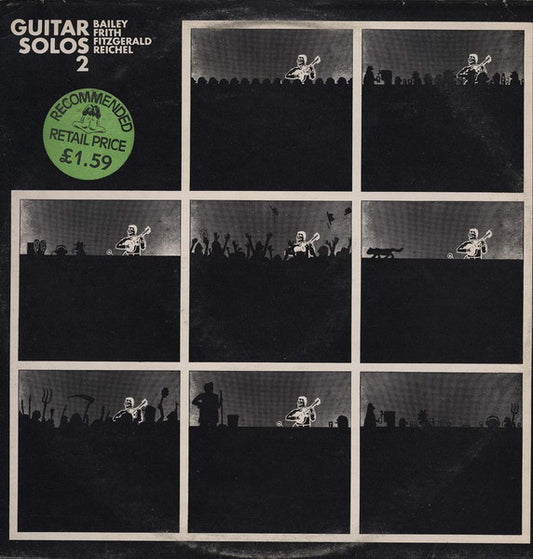 Derek Bailey, Fred Frith, G.F. Fitzgerald, Hans Reichel : Guitar Solos 2 (LP, Album)