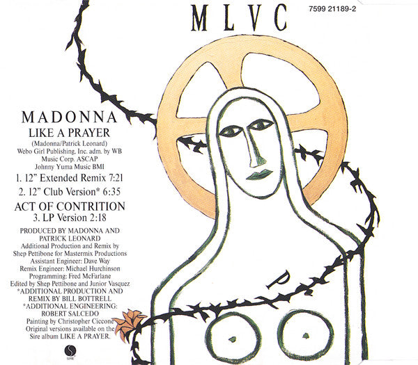 Madonna : Like A Prayer (CD, Single, RE)