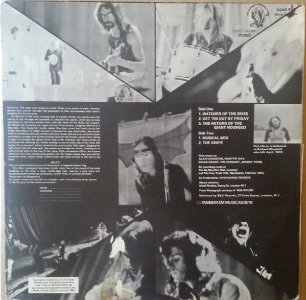 Genesis : Live (LP, Album, RE)
